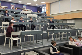 В гостях у Морской академии: шестиклассники изучали Северный морской путь