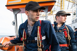 Курсанты МАУ рассказывают о практике на легендарном паруснике «Крузенштерн»