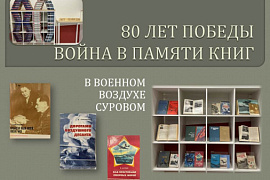 Книжная выставка «В военном воздухе суровом»
