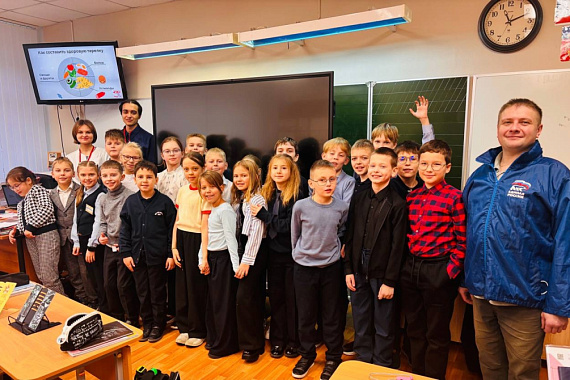 Студенты-медики МАУ провели серию &laquo;Уроков здоровья&raquo; для школьников