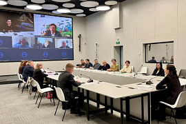 Профессор МАУ Наталья Щебарова&nbsp;&mdash; участник заседании Совета по экспорту и развитию малого и среднего предпринимательства при Правительстве Мурманской области