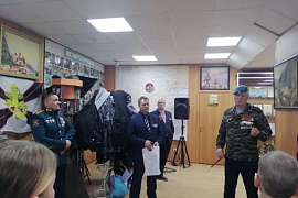 Представитель Юридического факультета МАУ&nbsp;&mdash; участник встречи ветеранов со школьниками