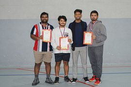 Студенты из Индии, Китая и России сыграли в бадминтон за Полярным кругом: в МАУ успешно завершилось открытое первенство