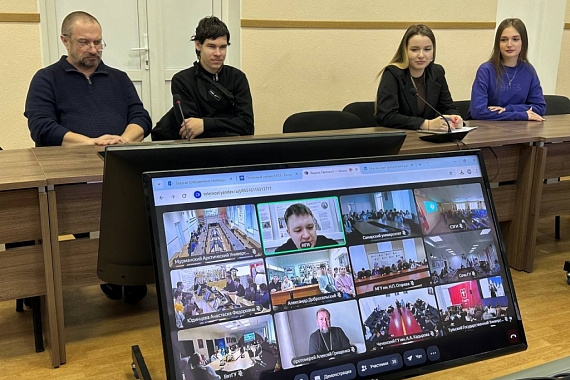 МАУ успешно состоялся открытый диалог о жизненном подвиге Патриарха Тихона в формате телемоста МАУ успешно состоялся открытый диалог о жизненном подвиге Патриарха Тихона в формате телемоста