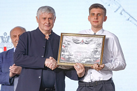 Курсант военного учебного центра при МАУ стал призёром Всероссийского конкурса &laquo;1418 слов о Герое&raquo;