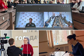 Космос ближе, чем кажется: студенты МАУ пообщались с героем России Андреем Федяевым