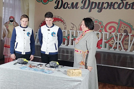 Волонтёры КЦ МАУ — гости Саамского культурного общества в Доме Дружбы Мурманской области