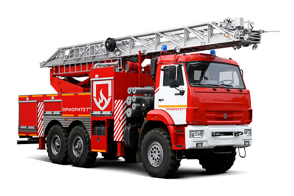 Автоцистерна пожарная СЃ лестницей АЦЛ 4.0−50−30 (РљРђРњРђР— 43 118)