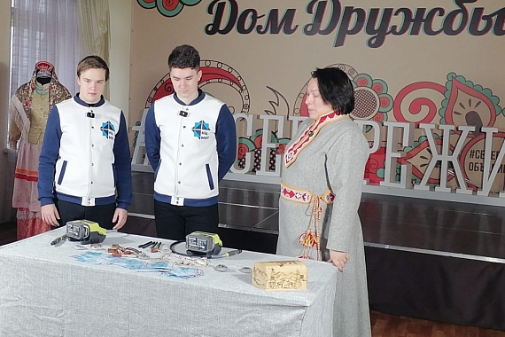 Волонтёры КЦ МАУ — гости Саамского культурного общества в Доме Дружбы Мурманской области